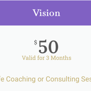 1 Life Coaching or Consulting Session